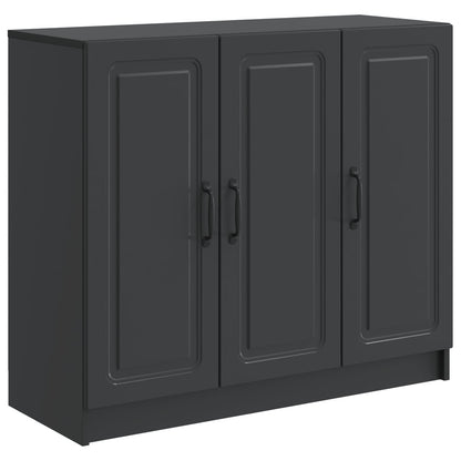 Credenza Nero 89 x 34,5 x 77 cm Legno ingegnerizzato | homemem39