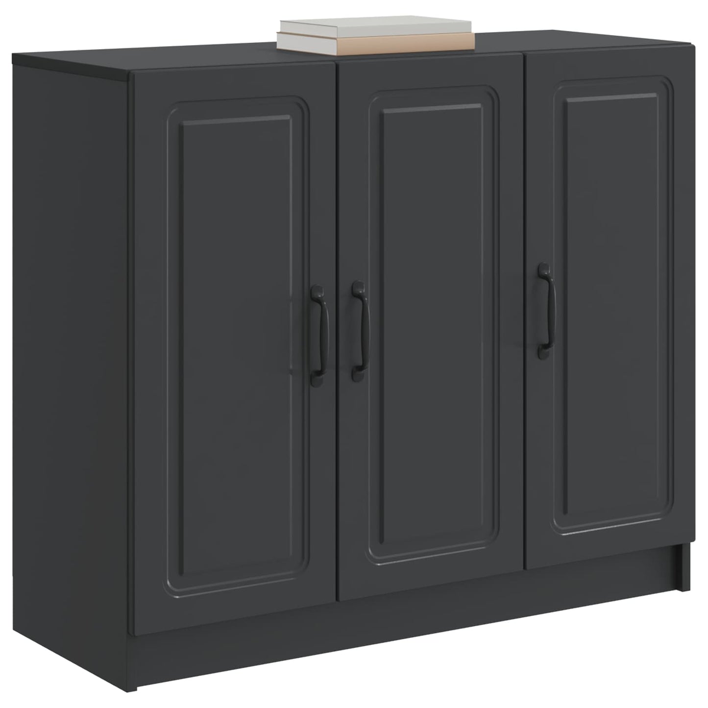 Credenza Nero 89 x 34,5 x 77 cm Legno ingegnerizzato | homemem39