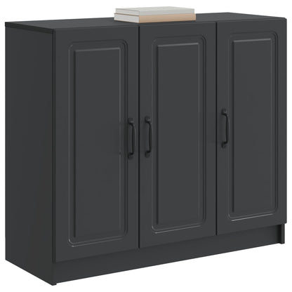 Credenza Nero 89 x 34,5 x 77 cm Legno ingegnerizzato | homemem39