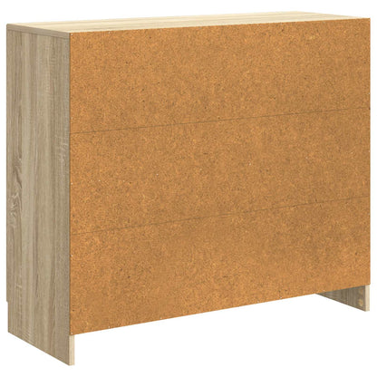 Credenza Rovere Sonoma 89 x 34,5 x 77 cm Legno ingegnerizzato | homemem39