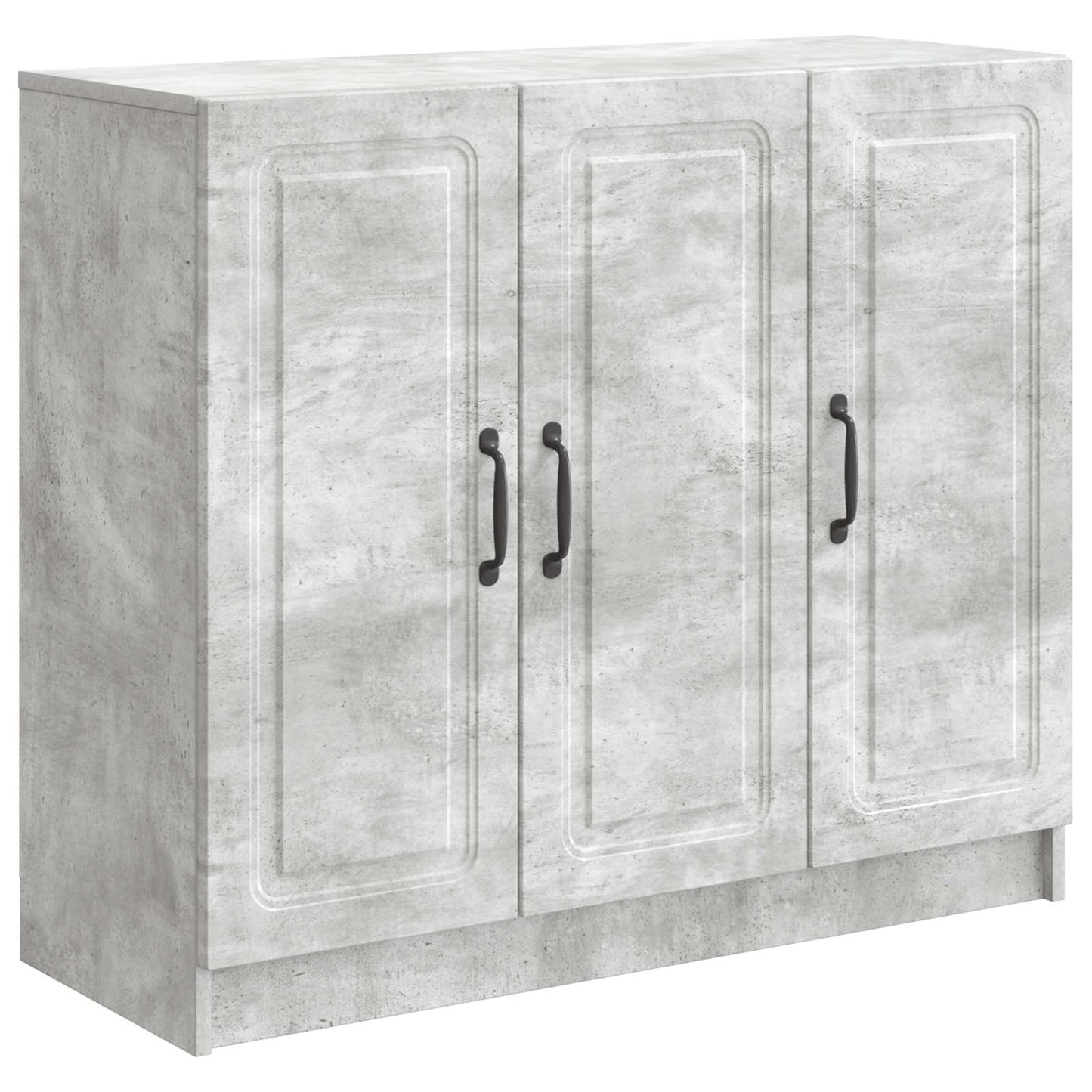 Credenza Grigio Cemento 89 x 34,5 x 77 cm Legno ingegnerizzato