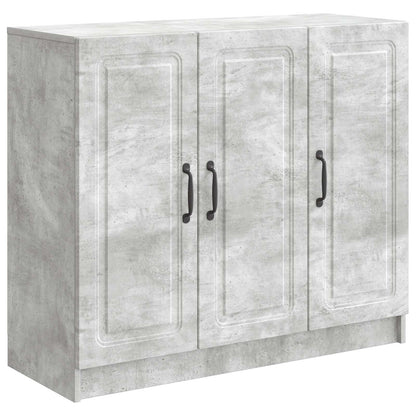 Credenza Grigio Cemento 89 x 34,5 x 77 cm Legno ingegnerizzato