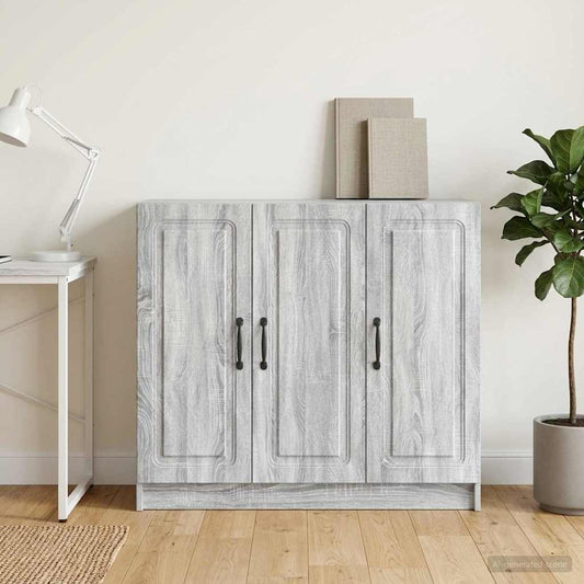 Credenza Grigio Sonoma 89 x 34,5 x 77 cm Legno ingegnerizzato
