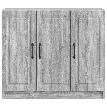 Credenza Grigio Sonoma 89 x 34,5 x 77 cm Legno ingegnerizzato | homemem39