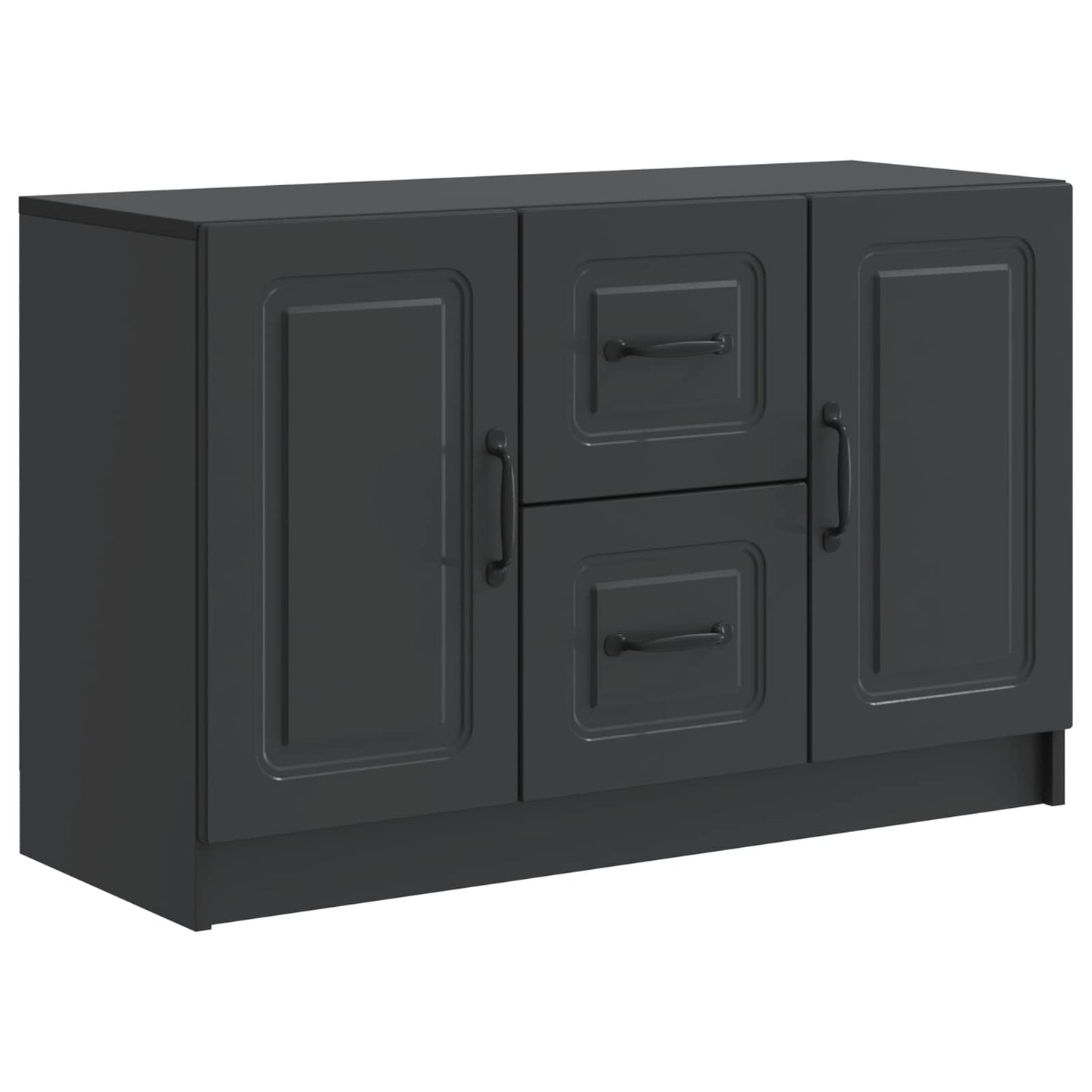 Credenza Nero 89 x 34,5 x 57 cm Legno ingegnerizzato | homemem39