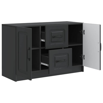 Credenza Nero 89 x 34,5 x 57 cm Legno ingegnerizzato