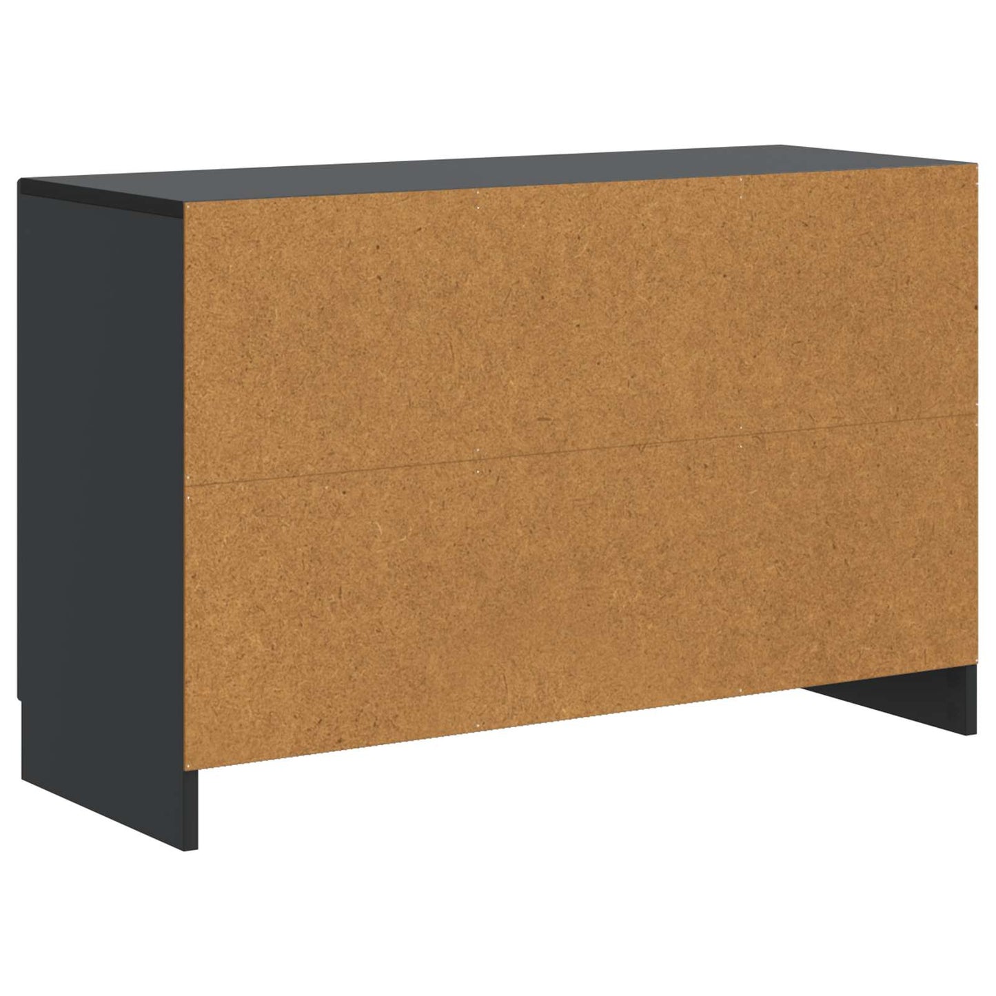 Credenza Nero 89 x 34,5 x 57 cm Legno ingegnerizzato