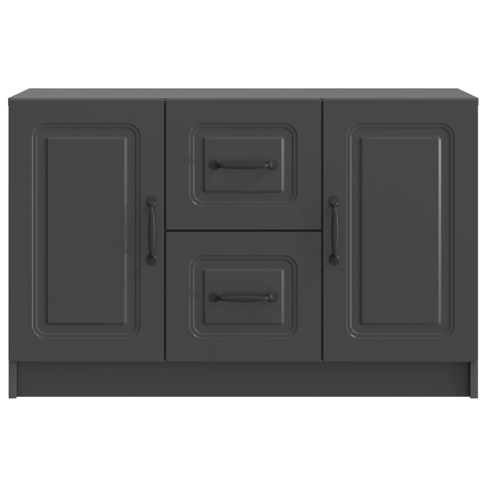 Credenza Nero 89 x 34,5 x 57 cm Legno ingegnerizzato | homemem39