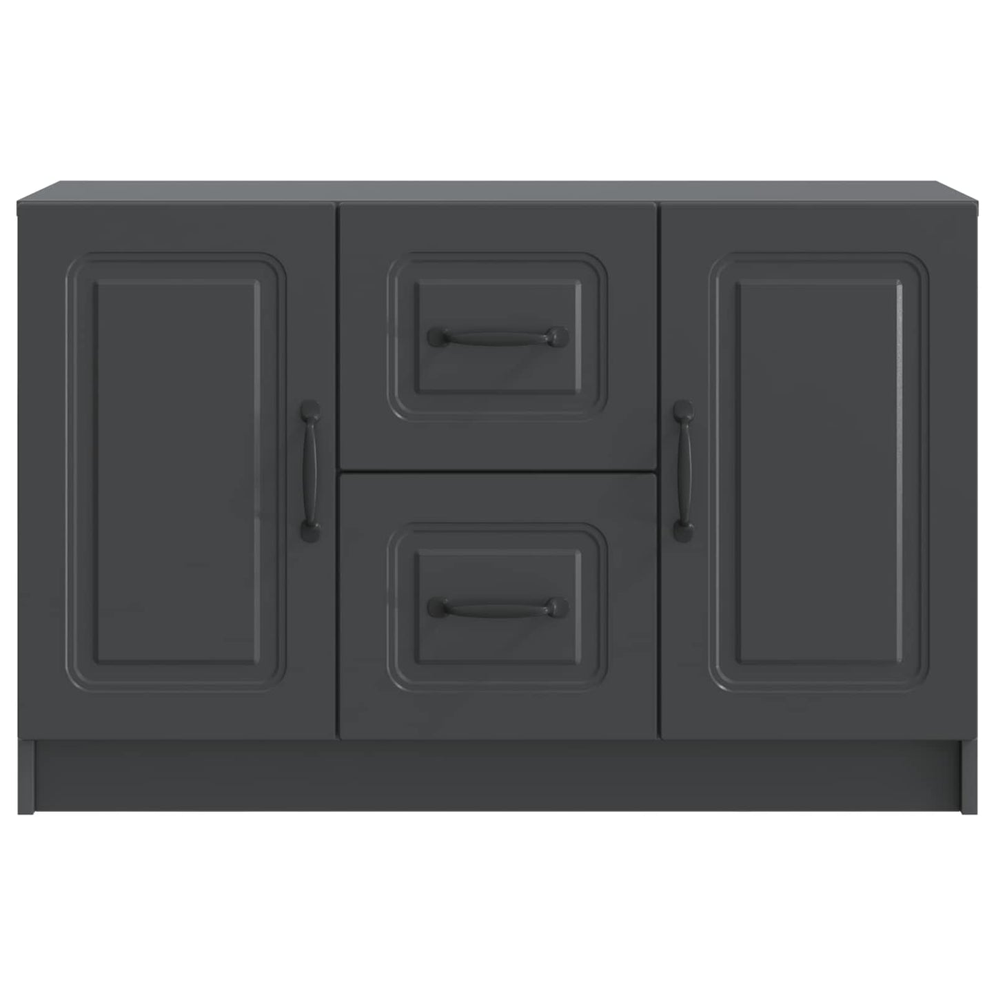 Credenza Nero 89 x 34,5 x 57 cm Legno ingegnerizzato