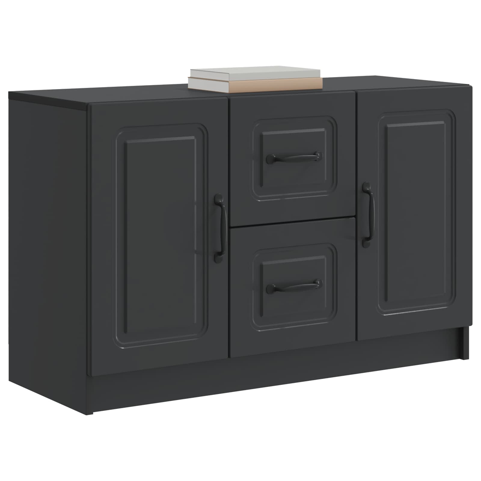 Credenza Nero 89 x 34,5 x 57 cm Legno ingegnerizzato | homemem39