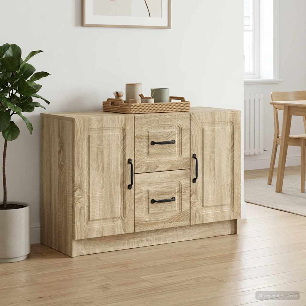 Credenza Rovere Sonoma 89 x 34,5 x 57 cm Legno ingegnerizzato