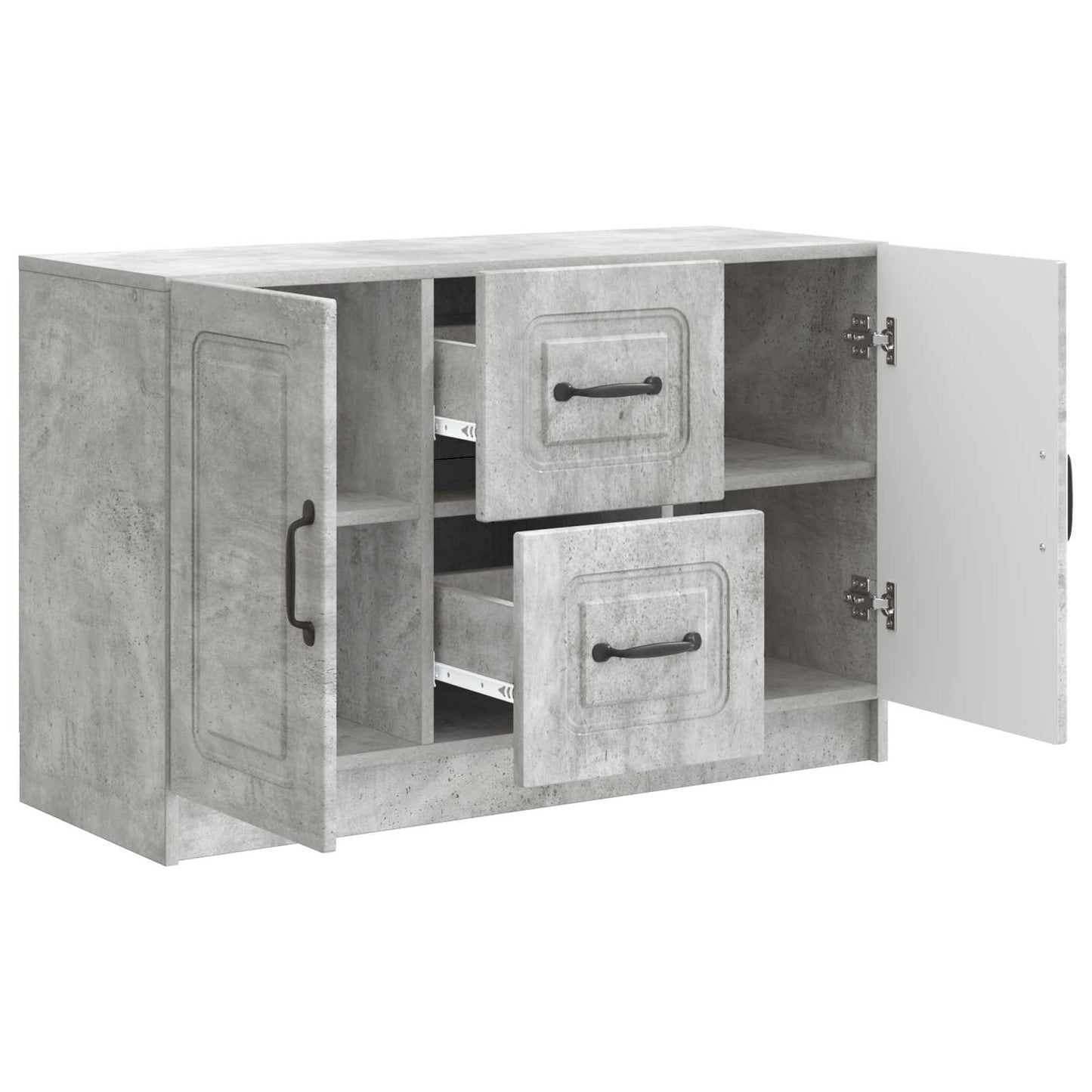 Credenza Grigio Cemento 89 x 34,5 x 57 cm Legno ingegnerizzato | homemem39