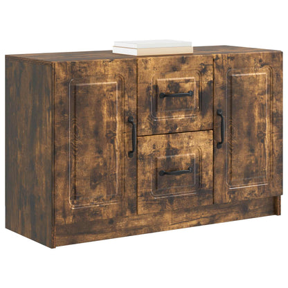 Credenza Rovere Fumo 89 x 34,5 x 57 cm Legno ingegnerizzato | homemem39