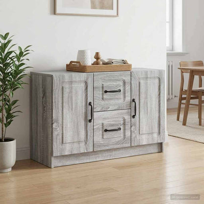 Credenza Grigio Sonoma 89 x 34,5 x 57 cm Legno ingegnerizzato