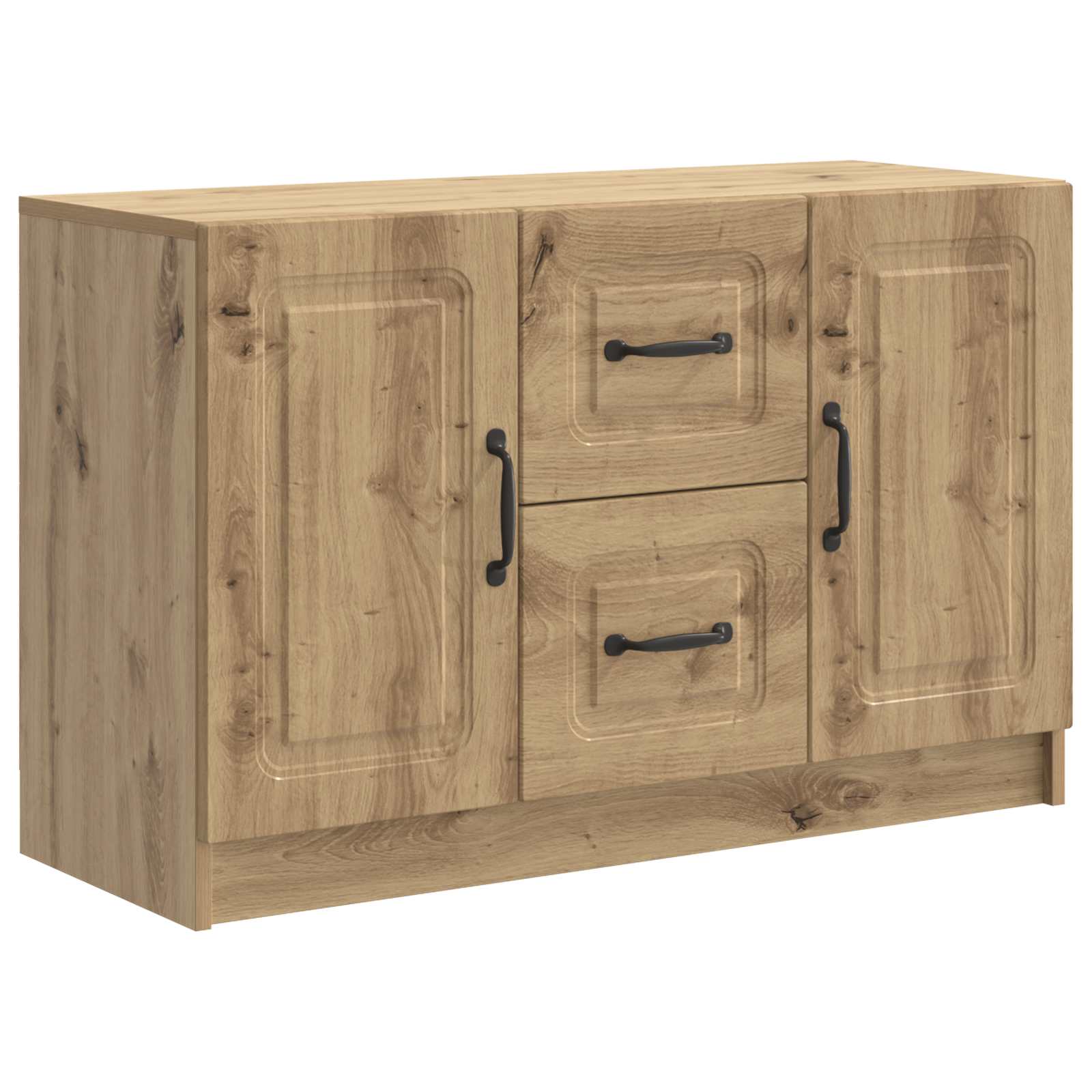 Credenza con cassetto Rovere Artigianale 89 x 34,5 x 57 cm | homemem39