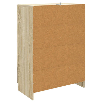 Credenza Rovere Sonoma 66 x 34,5 x 92 cm Legno ingegnerizzato