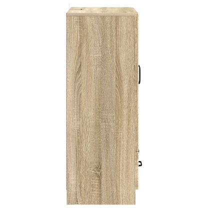 Credenza Rovere Sonoma 66 x 34,5 x 92 cm Legno ingegnerizzato