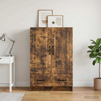Credenza Rovere Fumo 66 x 34,5 x 92 cm Legno ingegnerizzato