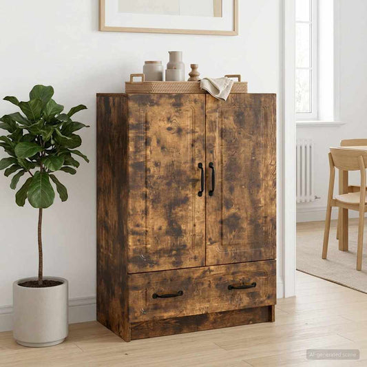 Credenza Rovere Fumo 66 x 34,5 x 92 cm Legno ingegnerizzato