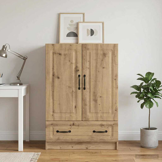 Credenza con cassetto Rovere Artigianale 66 x 34,5 x 92 cm