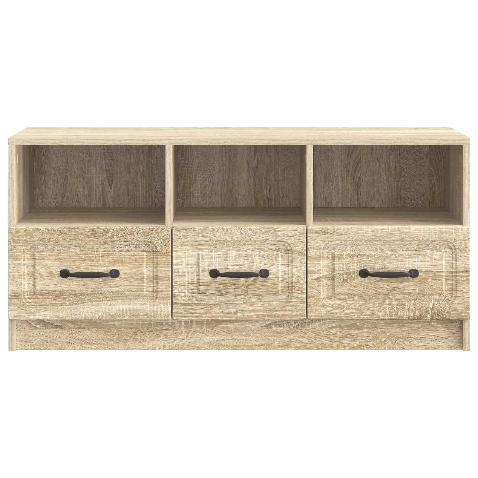 Mobile TV Rovere Sonoma 102 x 34,5 x 47 cm Legno ingegnerizzato | homemem39