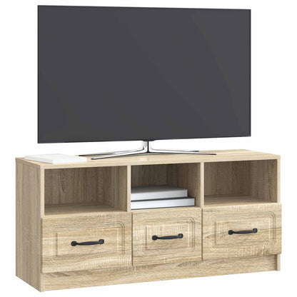 Mobile TV Rovere Sonoma 102 x 34,5 x 47 cm Legno ingegnerizzato | homemem39