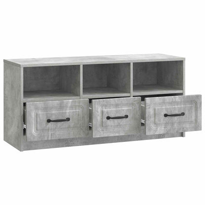 Mobile TV con cassetto Grigio Cemento 102 x 34,5 x 47 cm