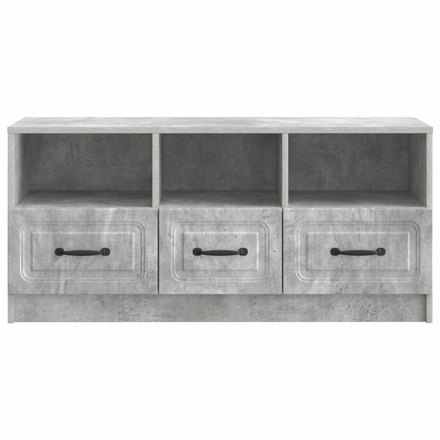 Mobile TV con cassetto Grigio Cemento 102 x 34,5 x 47 cm