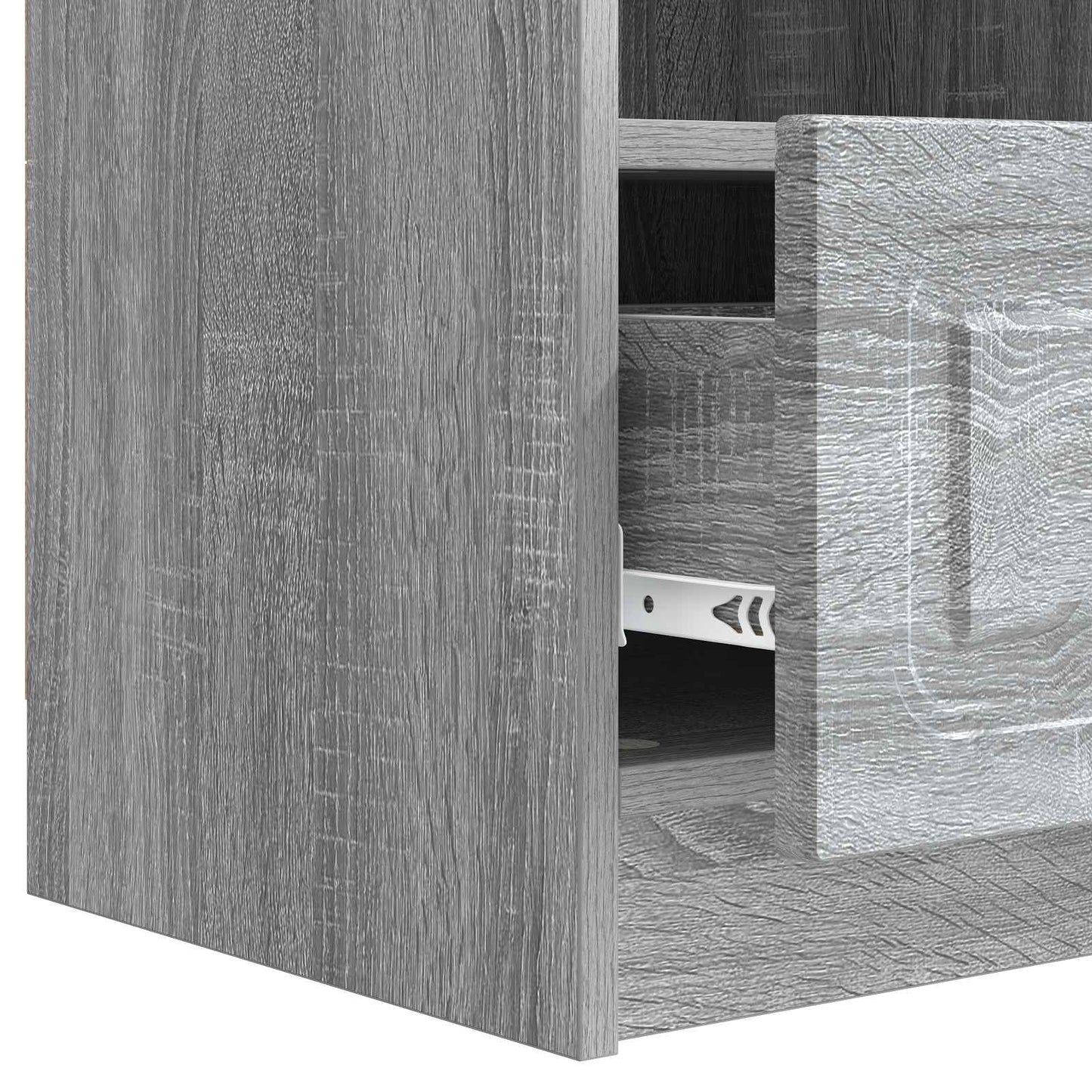 Mobile TV Grigio Sonoma 102 x 34,5 x 47 cm Legno ingegnerizzato | homemem39