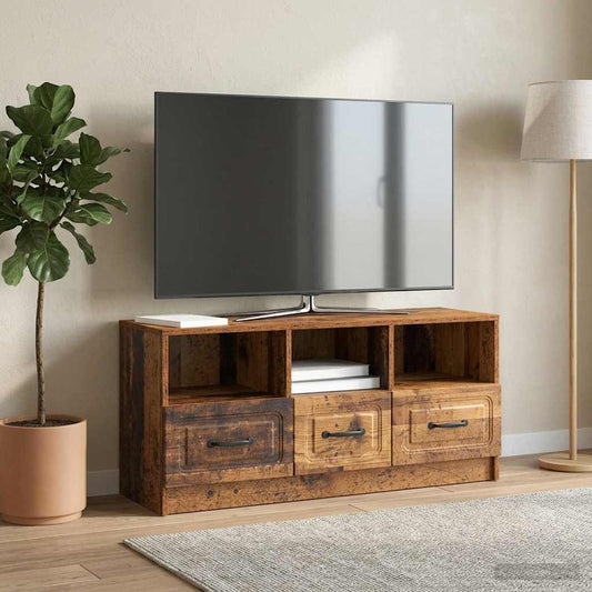 Mobile TV Legno antico 102 x 34,5 x 47 cm Legno ingegnerizzato