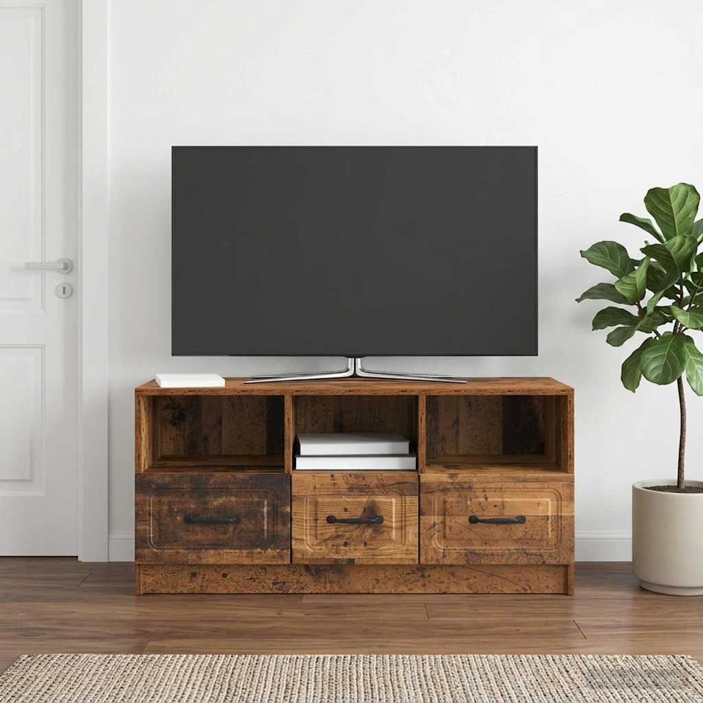 Mobile TV Legno antico 102 x 34,5 x 47 cm Legno ingegnerizzato