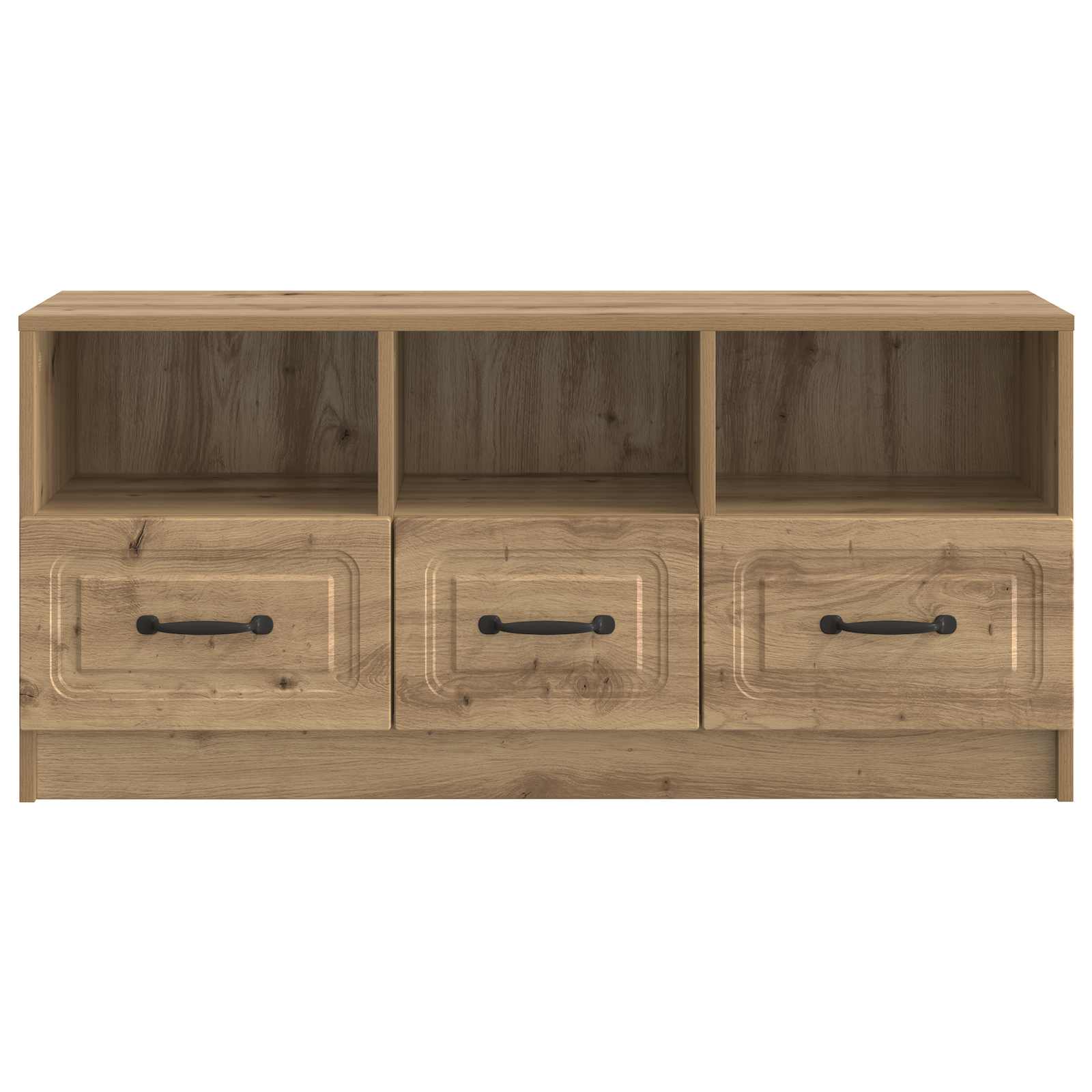 Mobile TV con cassetto Rovere Artigianale 102 x 34,5 x 47 cm | homemem39