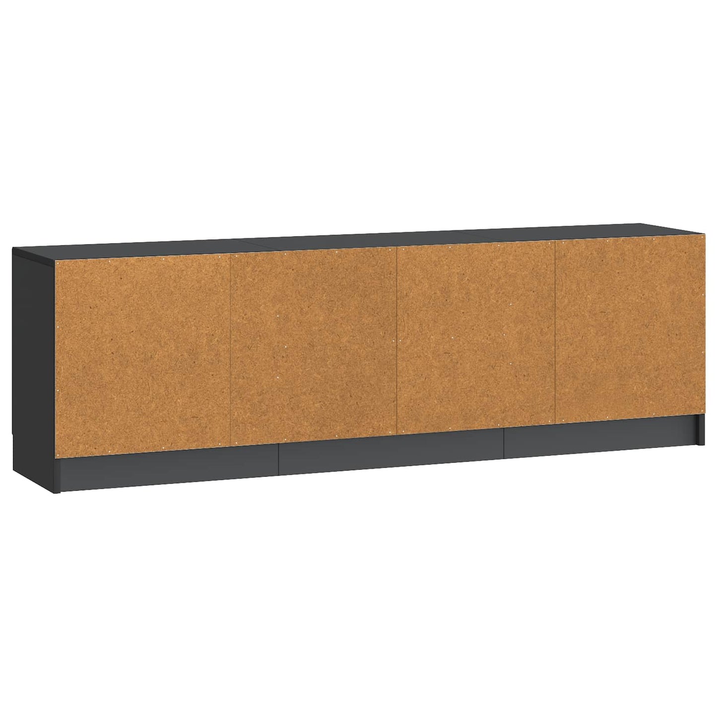 Mobile TV Nero 150 x 31 x 47 cm Legno ingegnerizzato