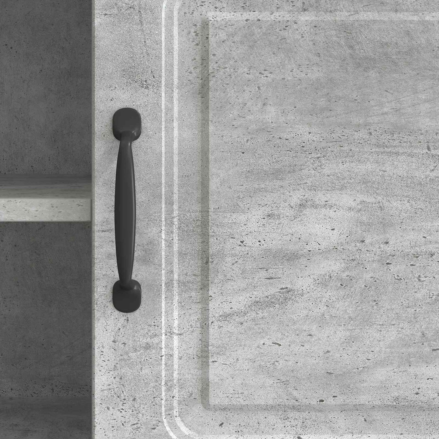Mobile TV Grigio Cemento 150 x 31 x 47 cm Legno ingegnerizzato