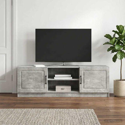 Mobile TV Grigio Cemento 150 x 31 x 47 cm Legno ingegnerizzato