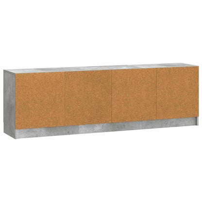 Mobile TV Grigio Cemento 150 x 31 x 47 cm Legno ingegnerizzato