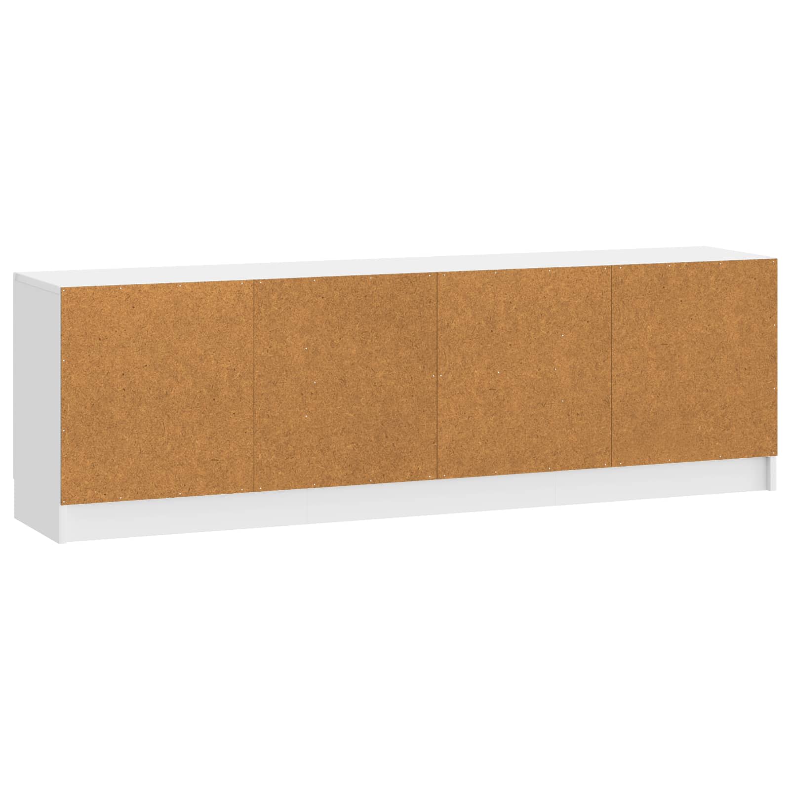 Mobile TV Bianco Lucido 150 x 31 x 47 cm Legno ingegnerizzato | homemem39