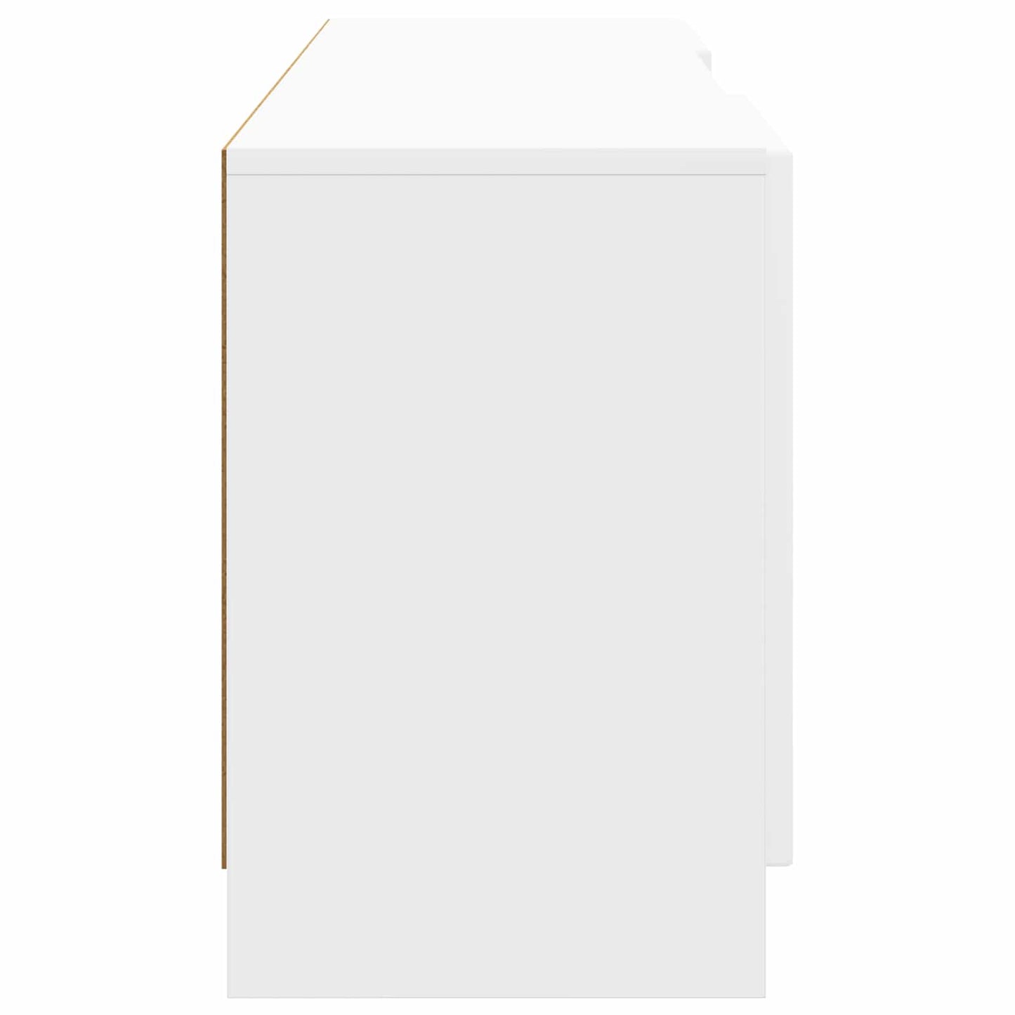 Mobile TV Bianco Lucido 150 x 31 x 47 cm Legno ingegnerizzato