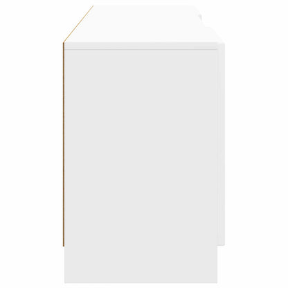 Mobile TV Bianco Lucido 150 x 31 x 47 cm Legno ingegnerizzato