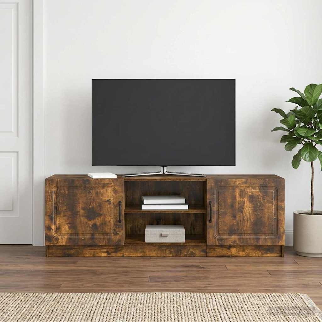 Mobile TV Rovere Fumo 150 x 31 x 47 cm Legno ingegnerizzato