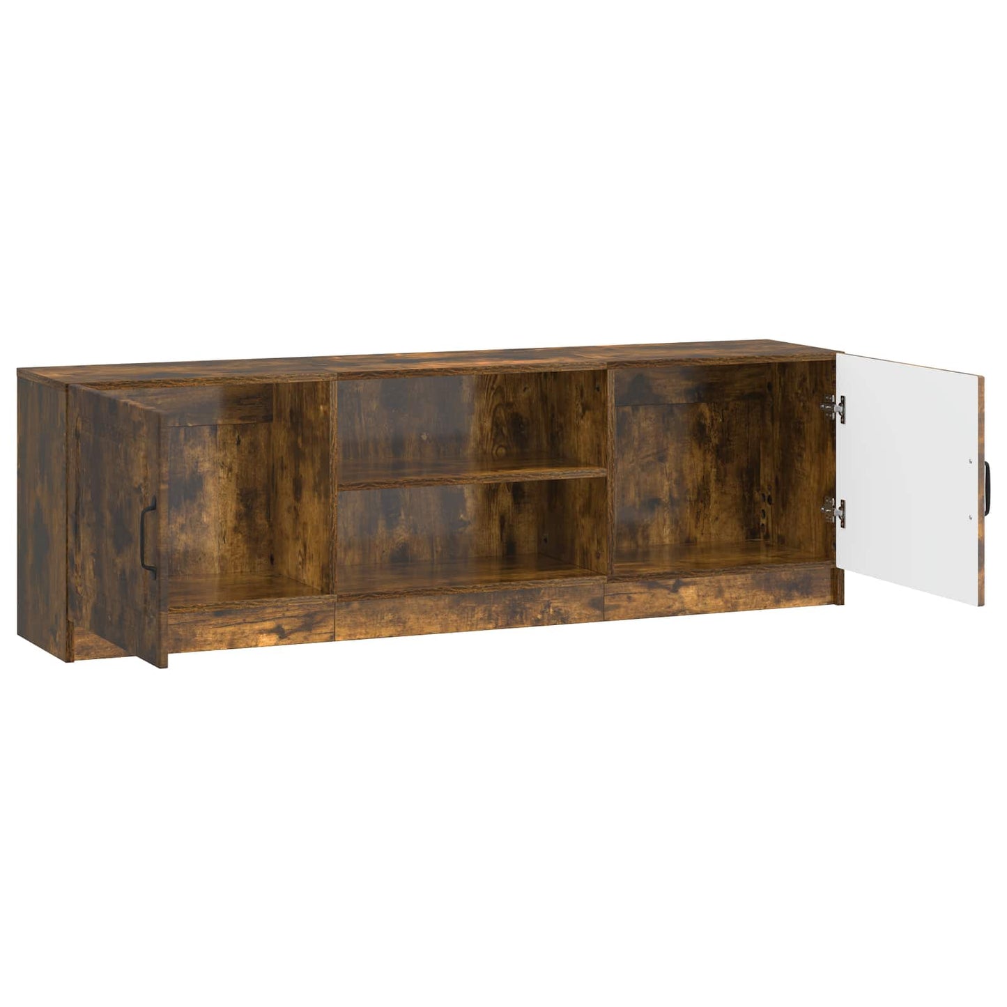 Mobile TV Rovere Fumo 150 x 31 x 47 cm Legno ingegnerizzato | homemem39