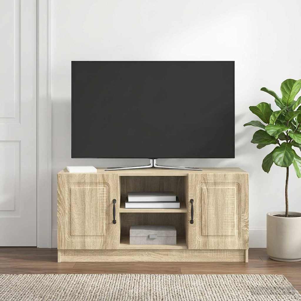 Mobile TV Rovere Sonoma 102 x 34,5 x 47 cm Legno ingegnerizzato