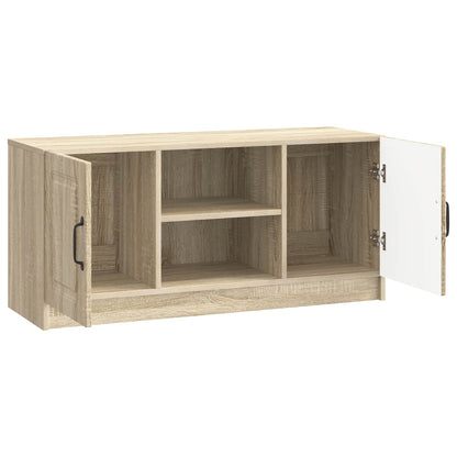 Mobile TV Rovere Sonoma 102 x 34,5 x 47 cm Legno ingegnerizzato | homemem39