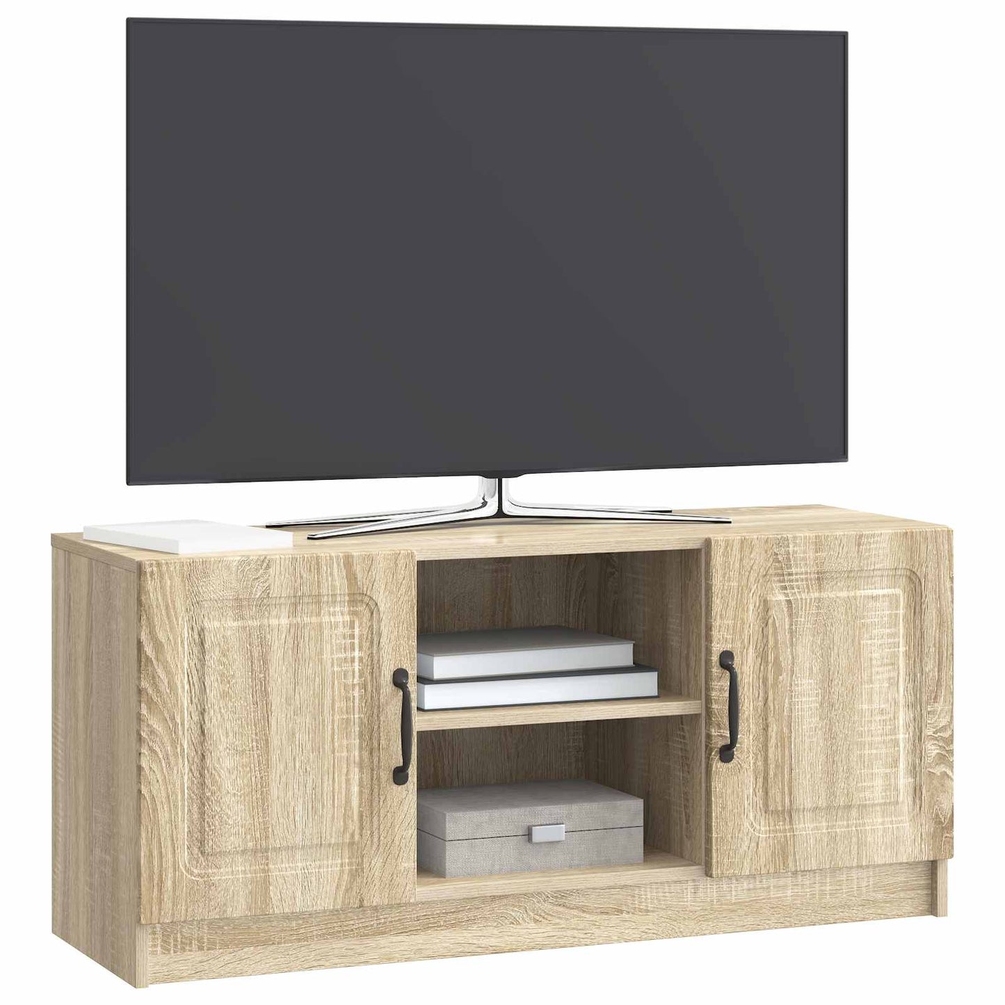 Mobile TV Rovere Sonoma 102 x 34,5 x 47 cm Legno ingegnerizzato