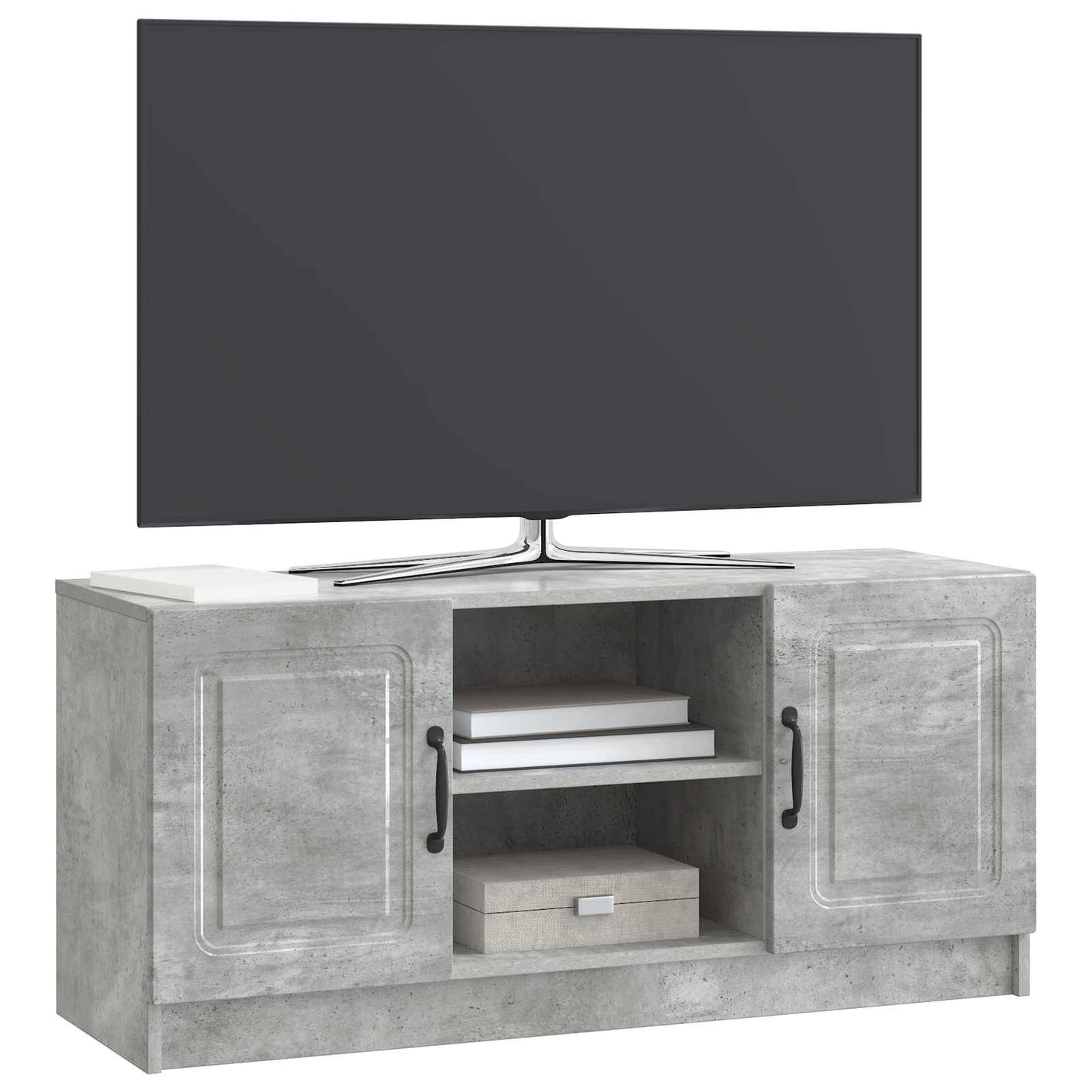 Mobile TV Grigio Cemento 102 x 34,5 x 47 cm