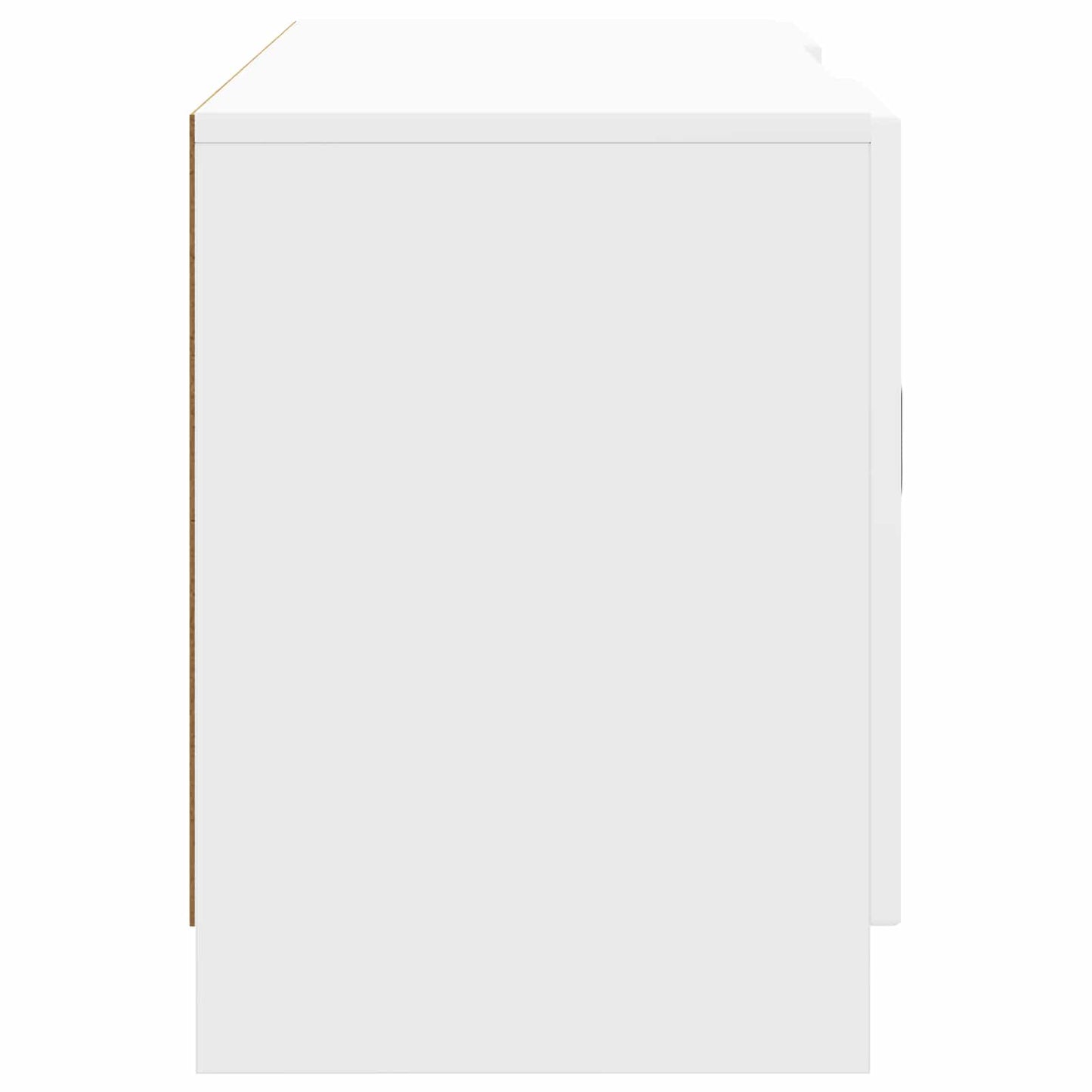 Mobile TV Bianco Lucido 102 x 34,5 x 47 cm Legno ingegnerizzato | homemem39