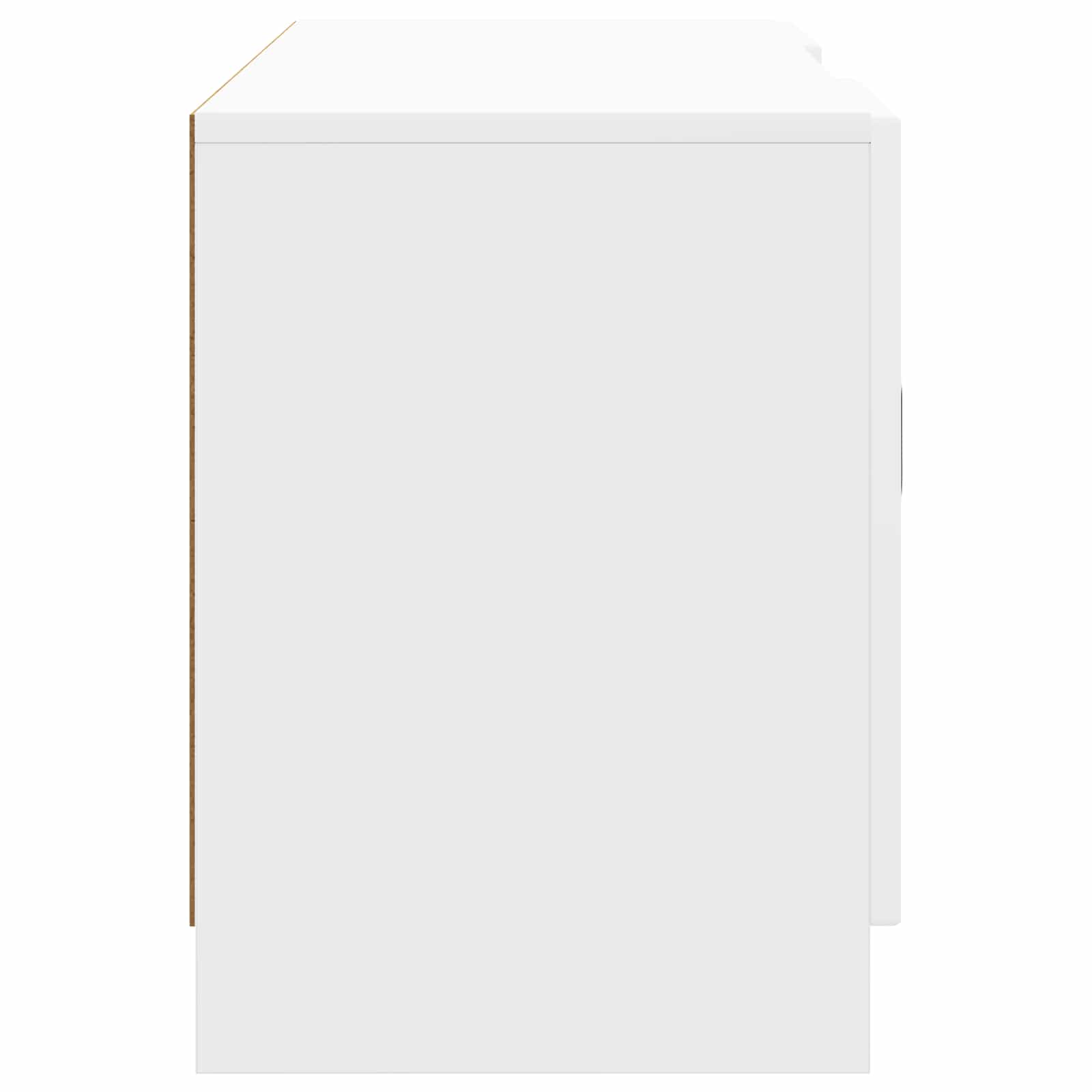 Mobile TV Bianco Lucido 102 x 34,5 x 47 cm Legno ingegnerizzato | homemem39