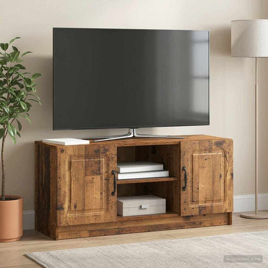 Mobile TV Legno antico 102 x 34,5 x 47 cm Legno ingegnerizzato