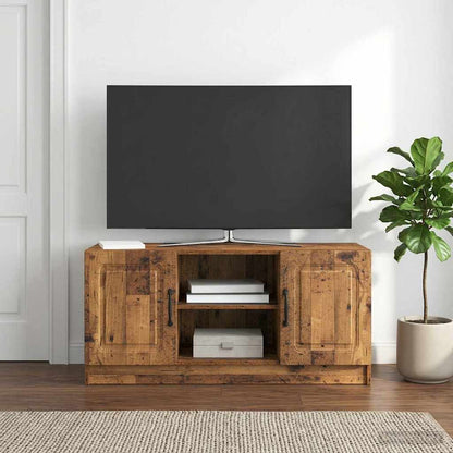 Mobile TV Legno antico 102 x 34,5 x 47 cm Legno ingegnerizzato