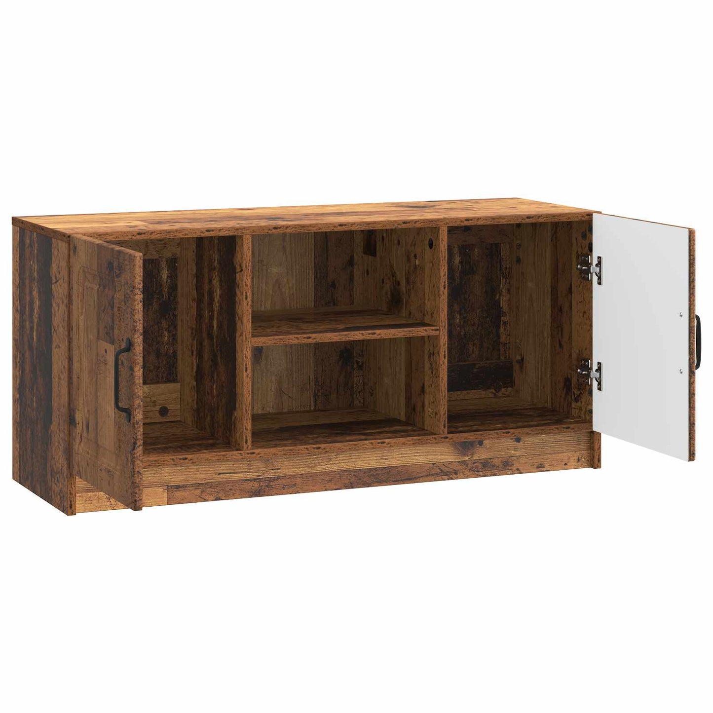 Mobile TV Legno antico 102 x 34,5 x 47 cm Legno ingegnerizzato | homemem39